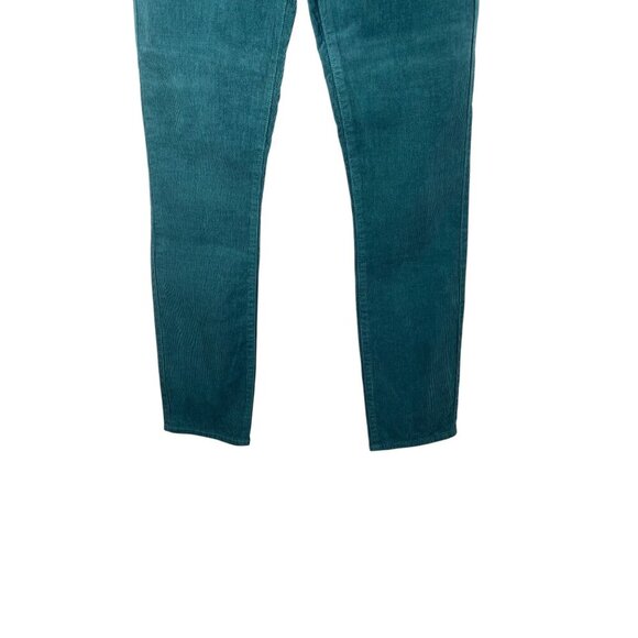 Gap Corduroy Vintage High Rise Slim Green 0/25 - Picture 3 of 11